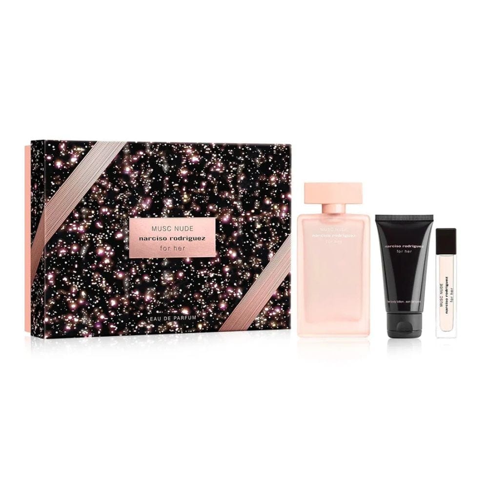 Narciso rodriguez - Coffret de parfum 'For Her Musc Nude' - 3 Pièces