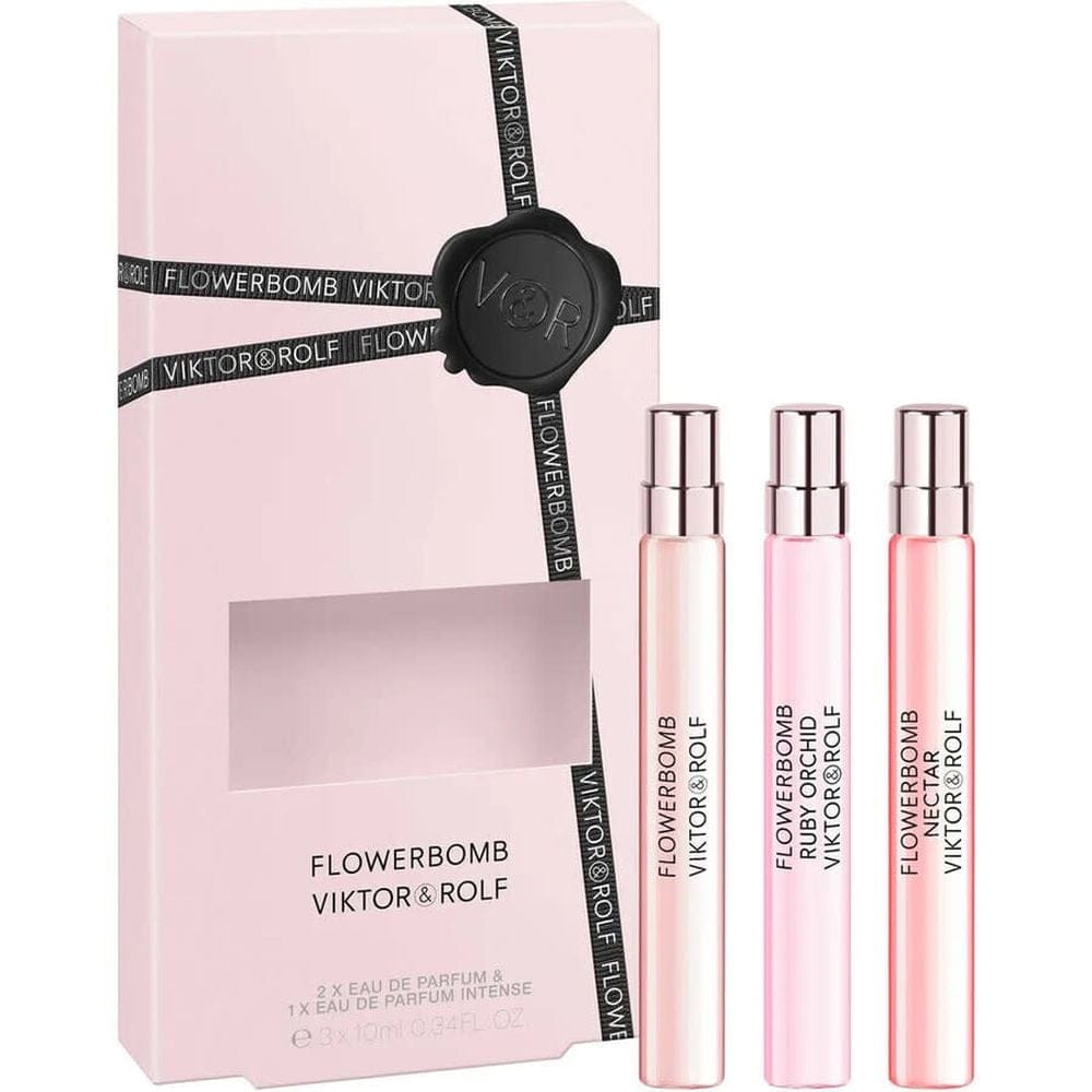 Viktor & rolf - Coffret de parfum 'Flowerbomb Mini' - 3 Pièces