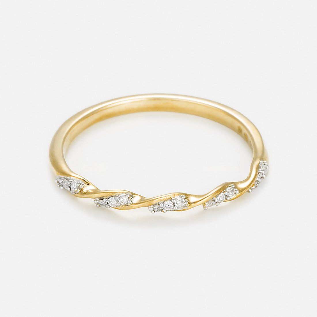 Diamanta - Bague 'Eternelle Torsade' pour Femmes
