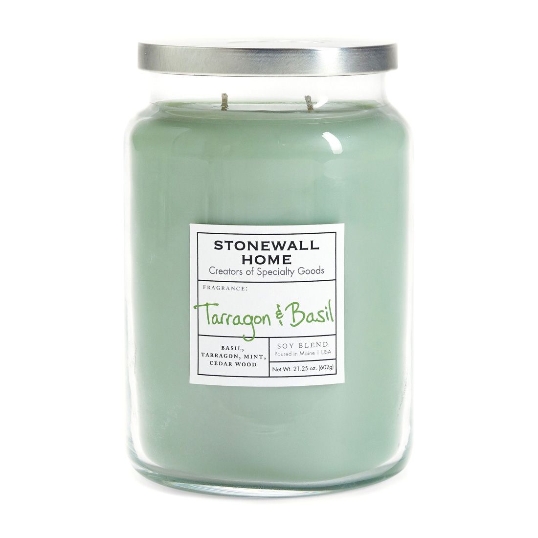 Village candle - Bougie parfumée 'Tarragon & Basil' - 602 g