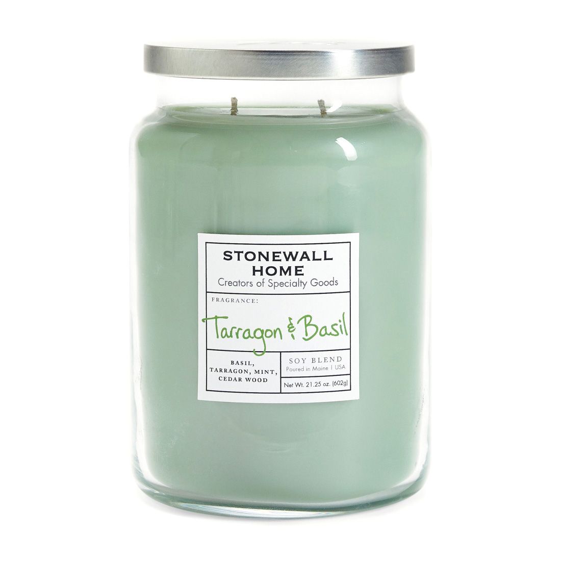 Village Candle - Bougie parfumée 'Tarragon & Basil' - 602 g