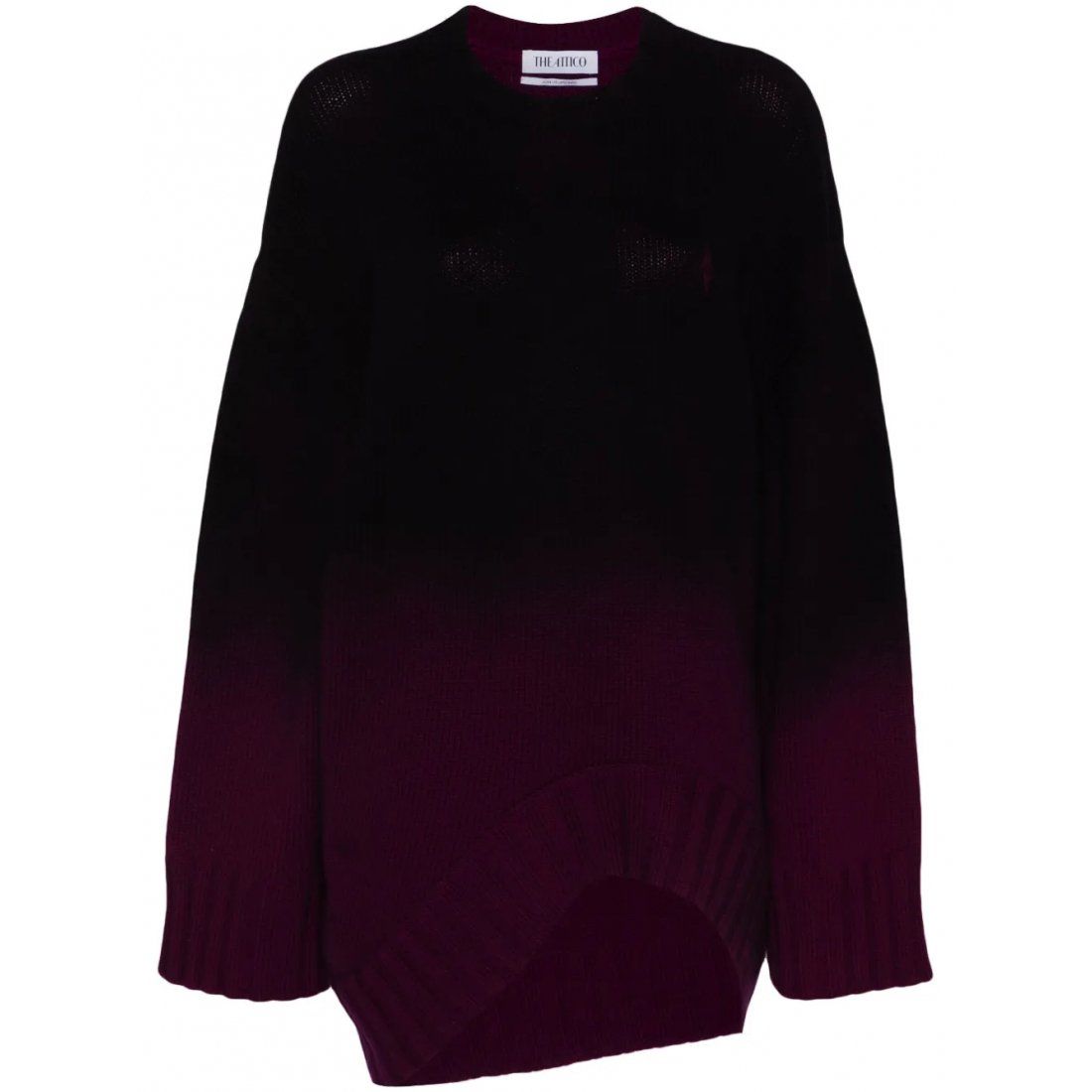 The attico - Pull 'Ombré-Effect Long-Length' pour Femmes