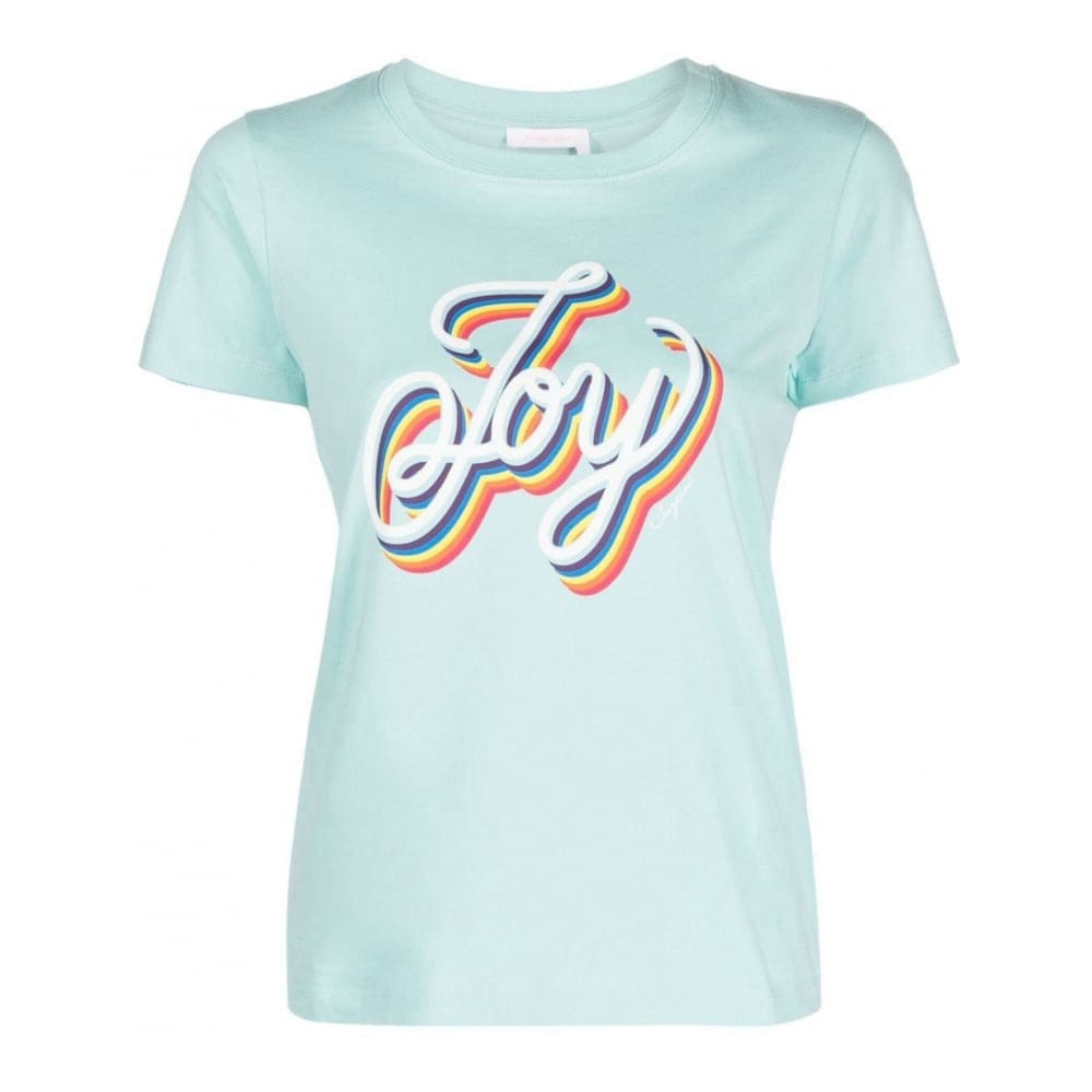 See by chloé - T-shirt 'Slogan' pour Femmes