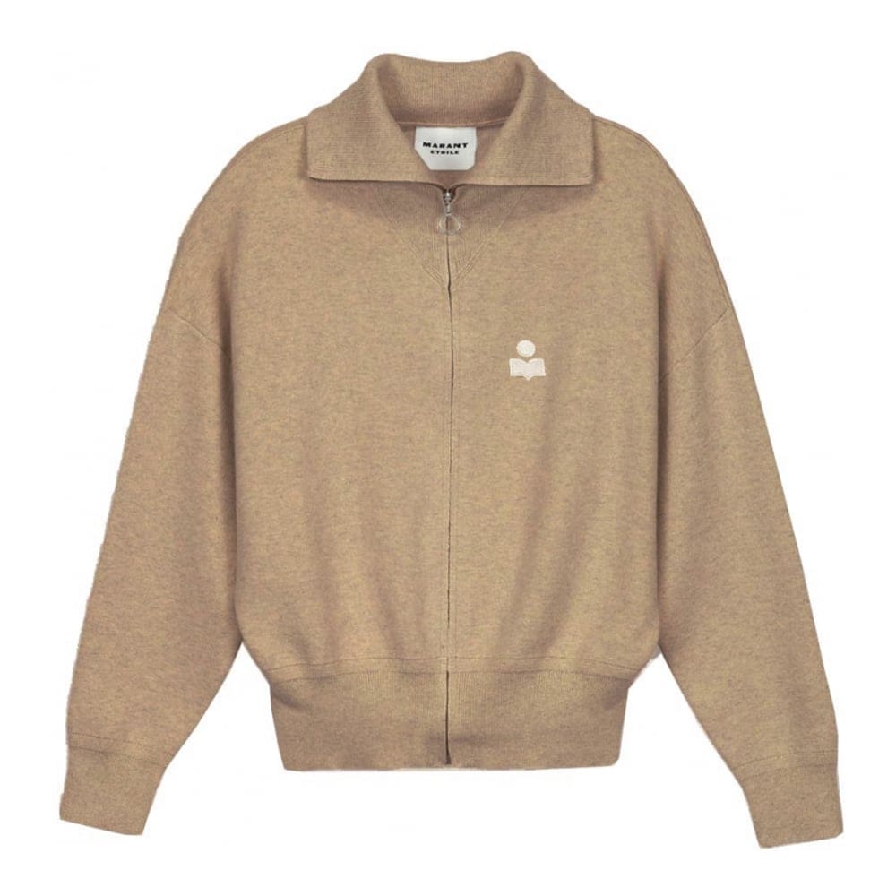 Isabel marant etoile - Cardigan 'Logo Knit' pour Femmes