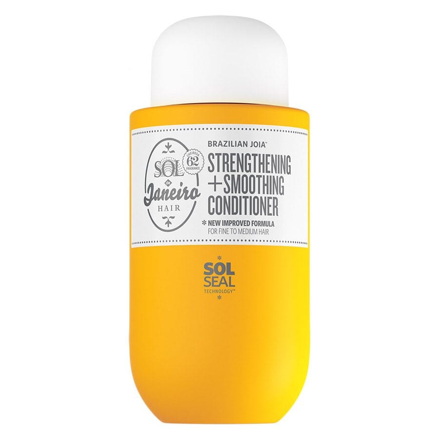 Sol de janeiro - Après-shampoing 'Brazilian Joia™ Strengthening + Smoothing' pour Cheveux bouclés, Cheveux droits, Cheveux Fins à Moyens - 295 ml