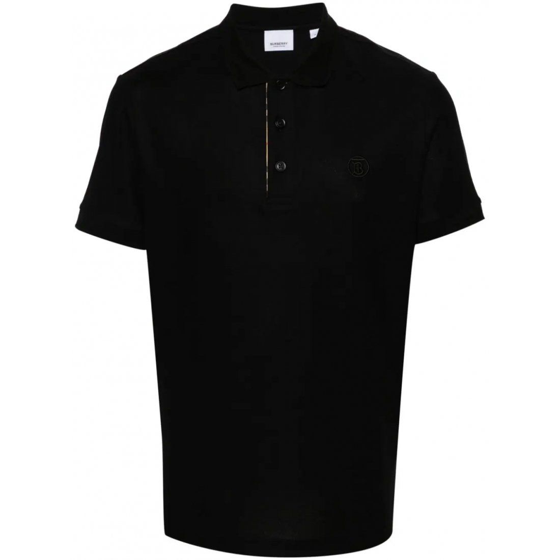 Burberry - Polo 'Logo-Embroidered Piqué' pour Hommes
