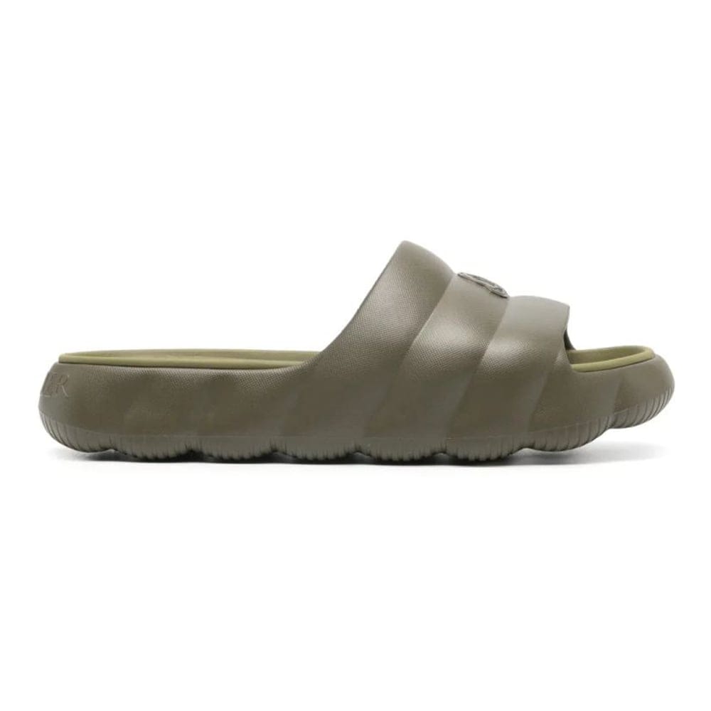 Moncler - Claquettes 'Lilo Embossed-Logo' pour Hommes