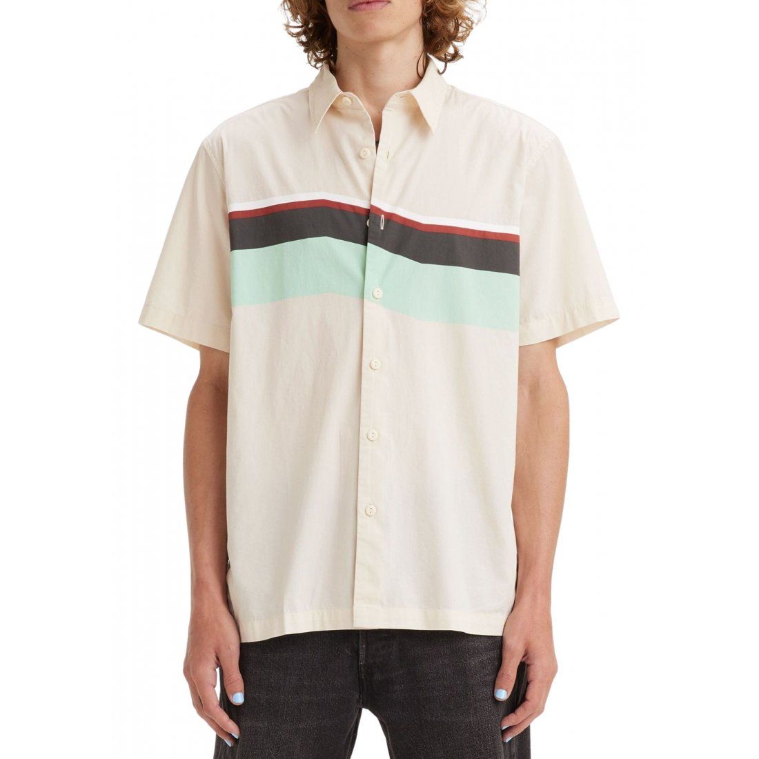 Levi's - Chemise à manches courtes 'Richmond Stripe' pour Hommes