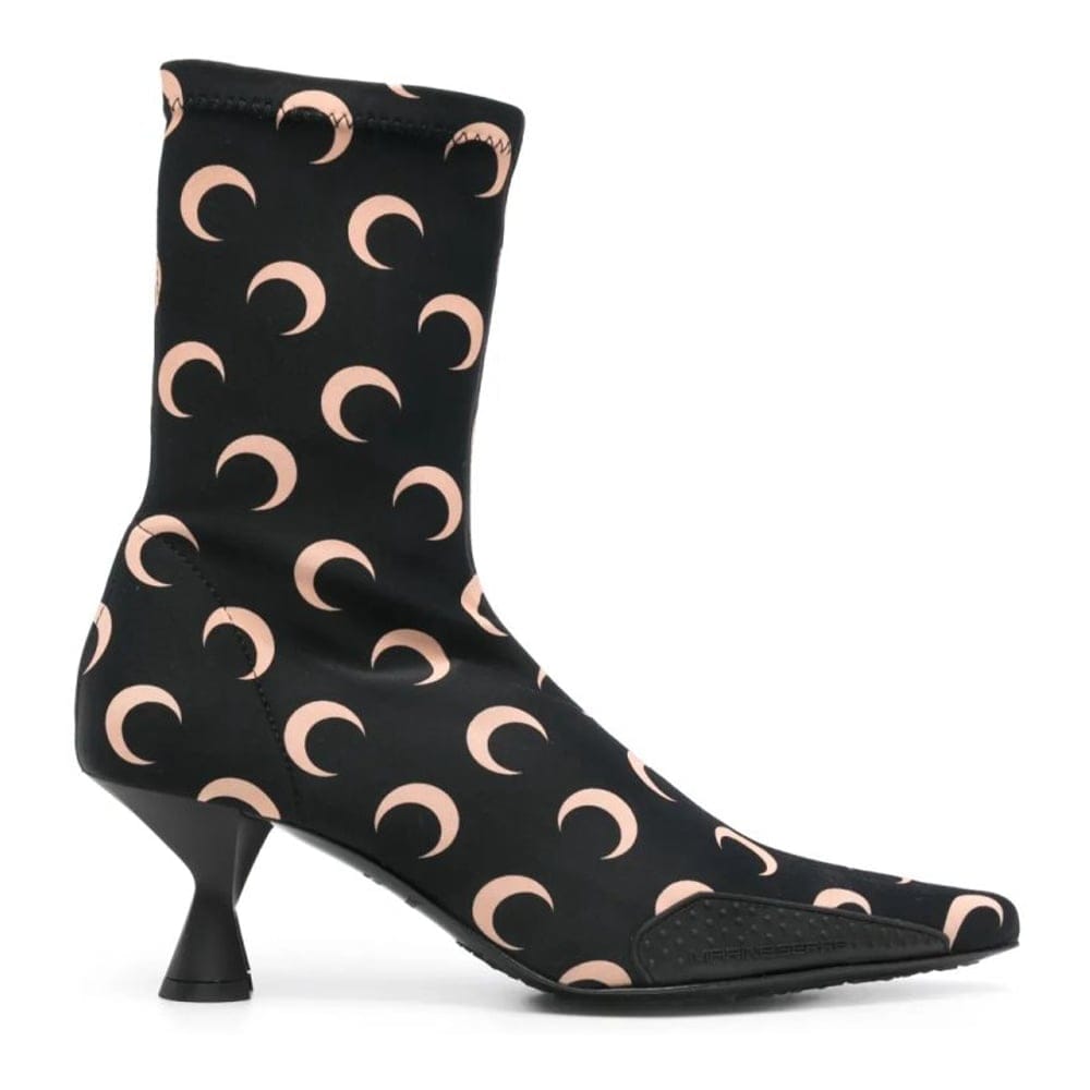 Marine serre - "Bottines 'Moon-Printed' pour Femmes"-36