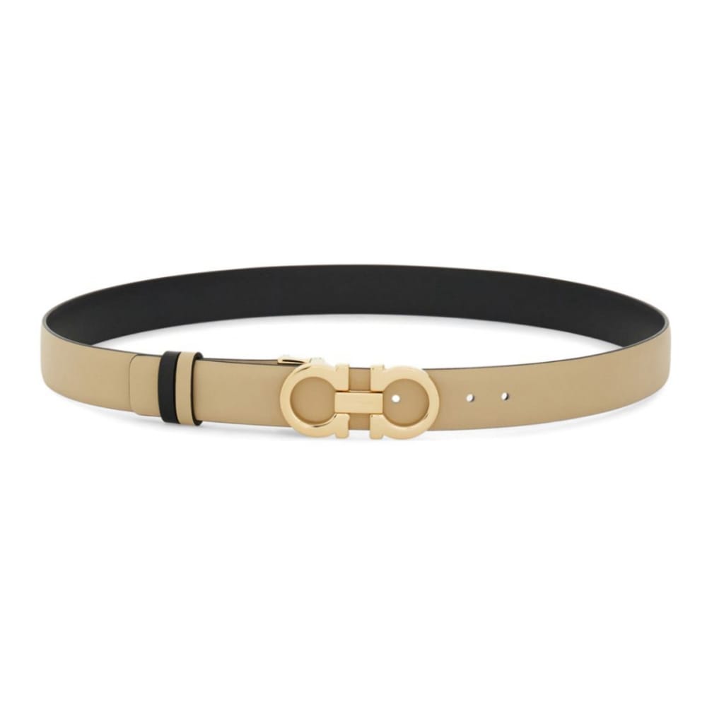 Ferragamo - Ceinture 'Gancini Reversible' pour Femmes