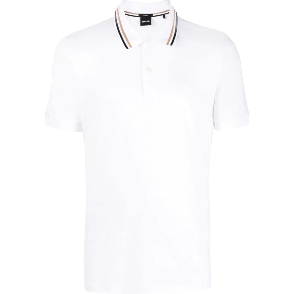 Hugo boss - Polo 'Stripe-Collar' pour Hommes