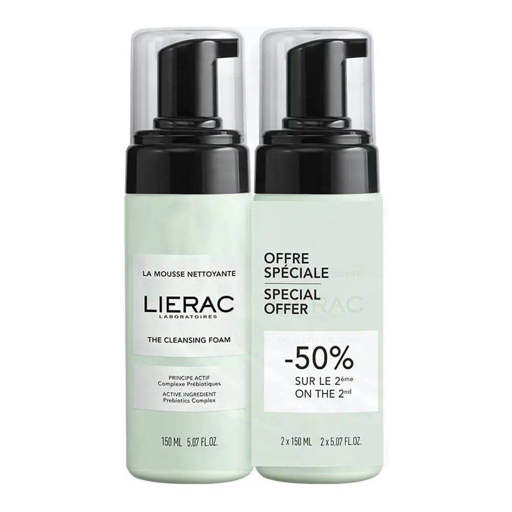 Lierac - Mousse Nettoyante - 150 ml, 2 pièce