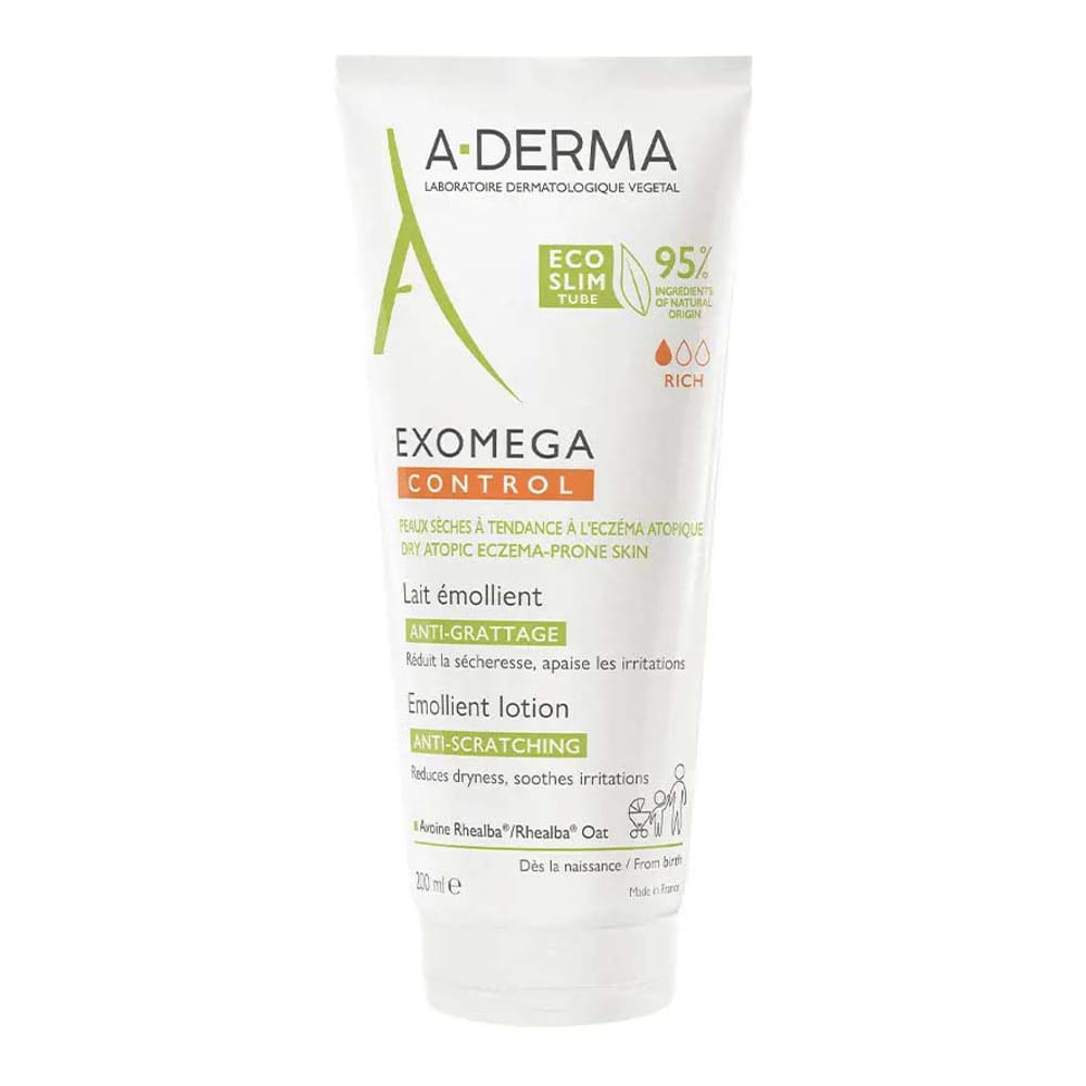A-derma - Lait émollient 'Exomega Control' - 200 ml