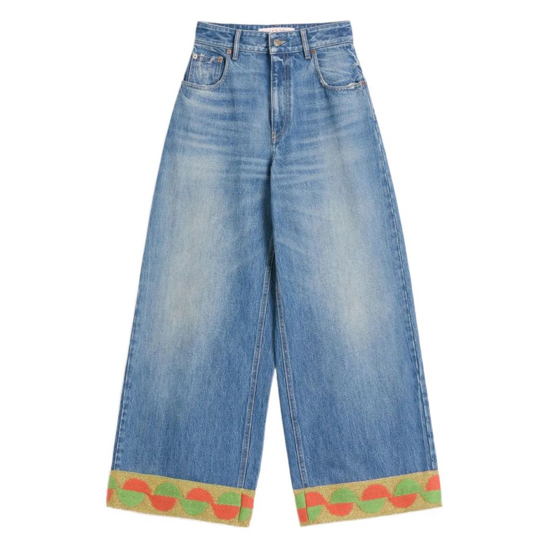 Valentino - Jeans 'Wide-Leg' pour Femmes