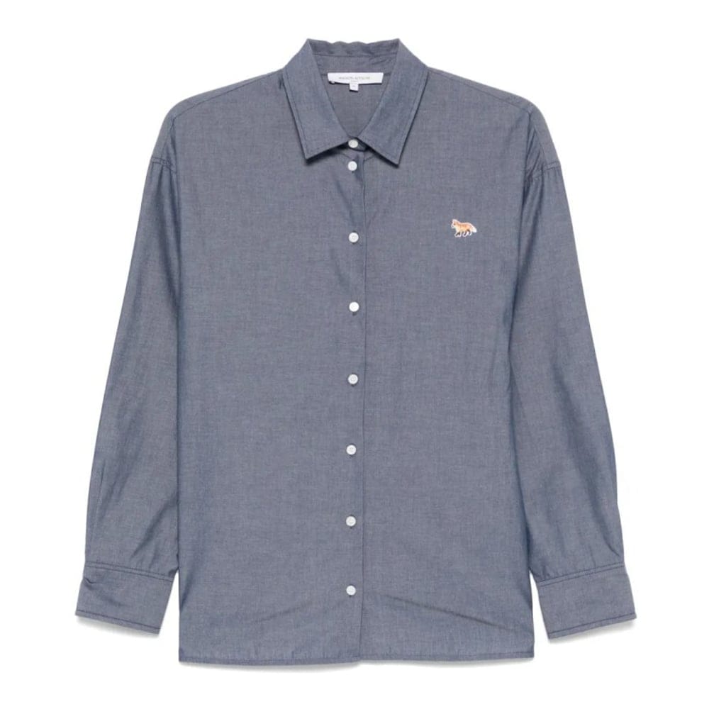 Maison kitsuné - "Chemise 'Fox-Patch' pour Femmes"