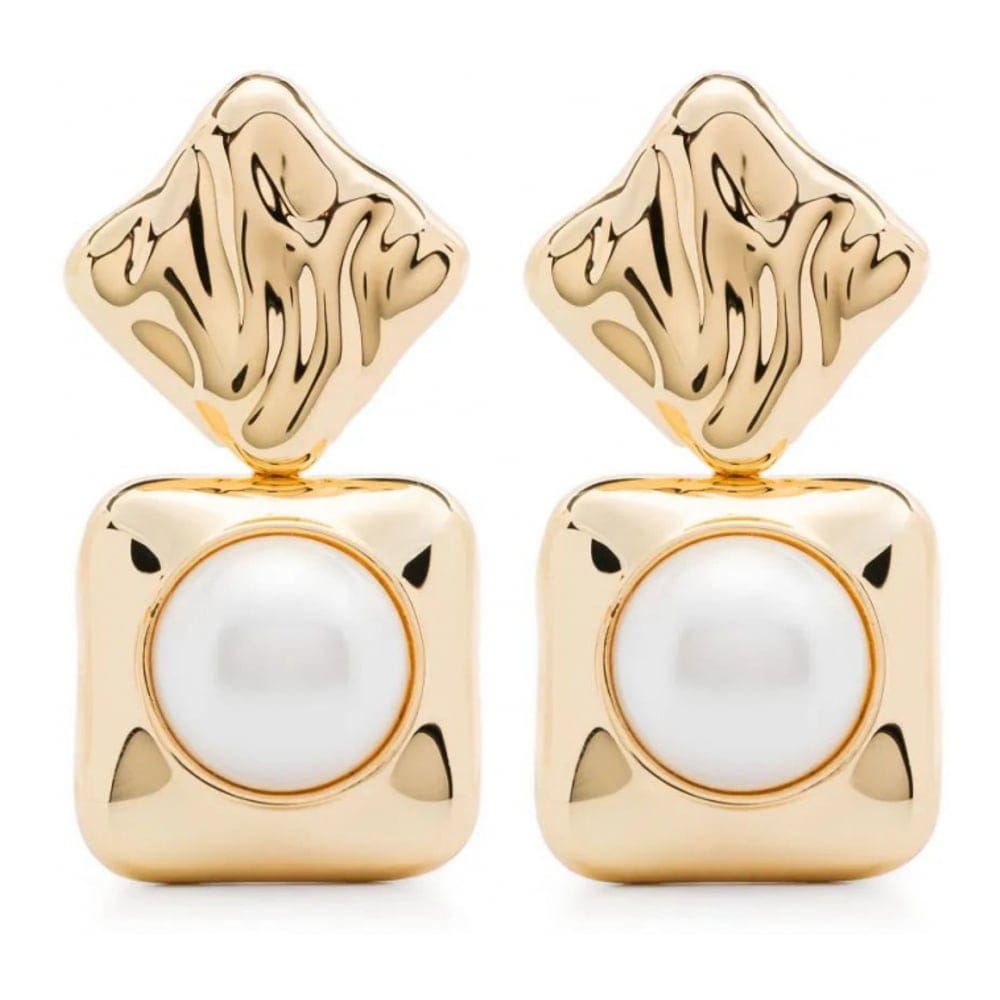 Self portrait - "Boucles d'oreilles 'Pearl Tiered' pour Femmes"-0