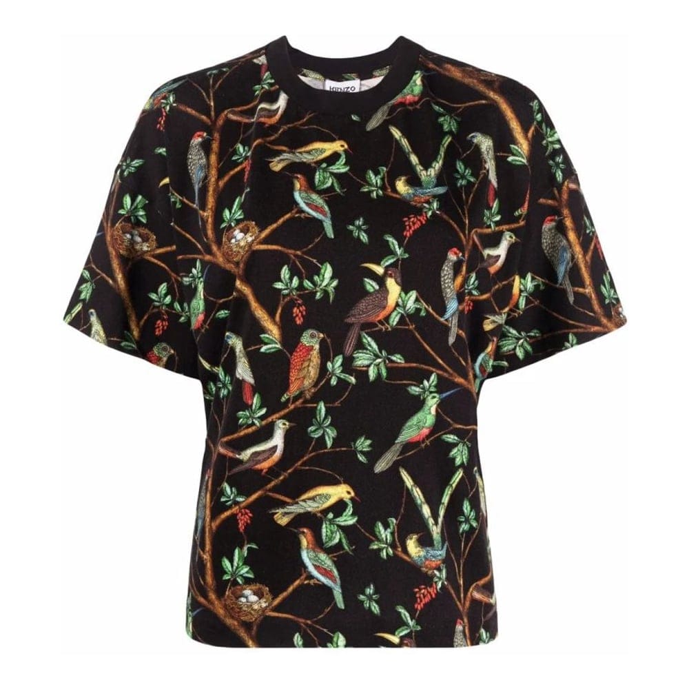 Kenzo - T-shirt 'Flock Of Birds Print' pour Femmes