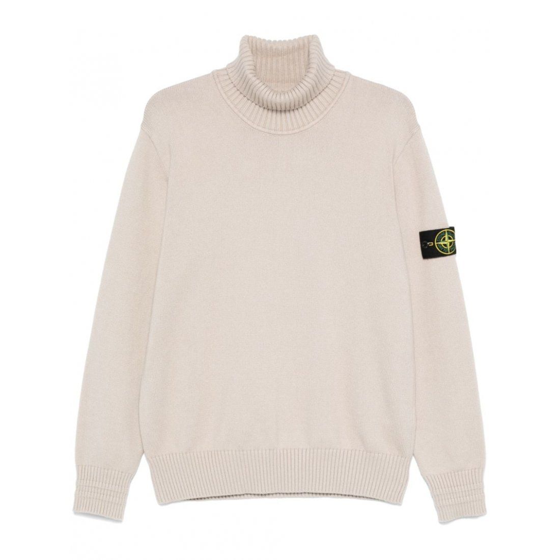 Stone island - Pull à col roulé 'Compass-Badge' pour Hommes