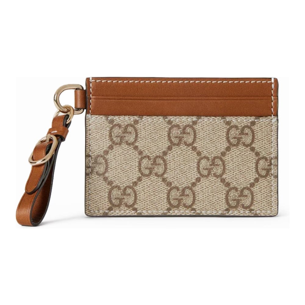 Gucci - Porte-Cartes 'GG Emblem' pour Femmes