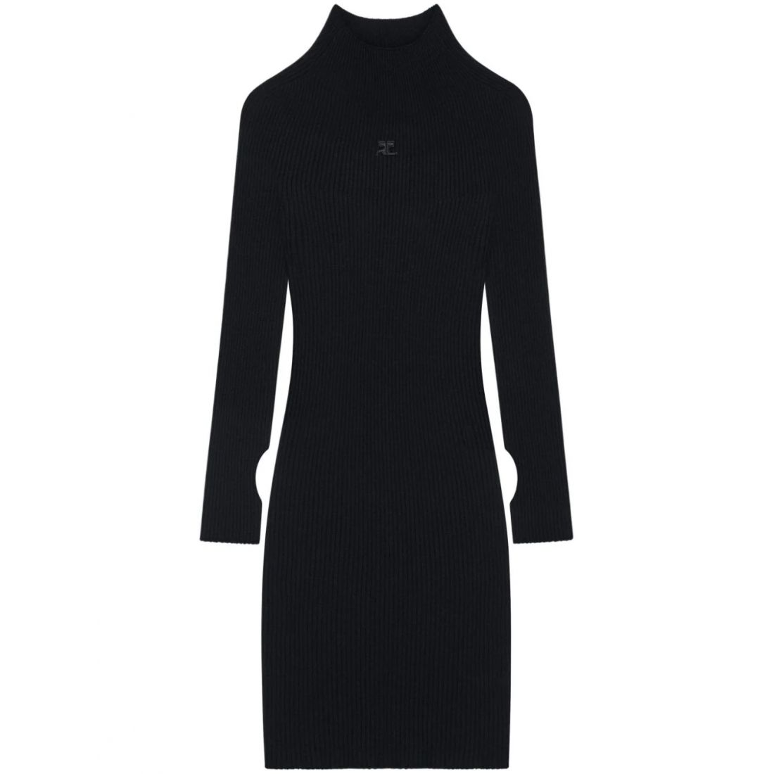 Courrèges - Robe mini 'Ribbed-Knit' pour Femmes