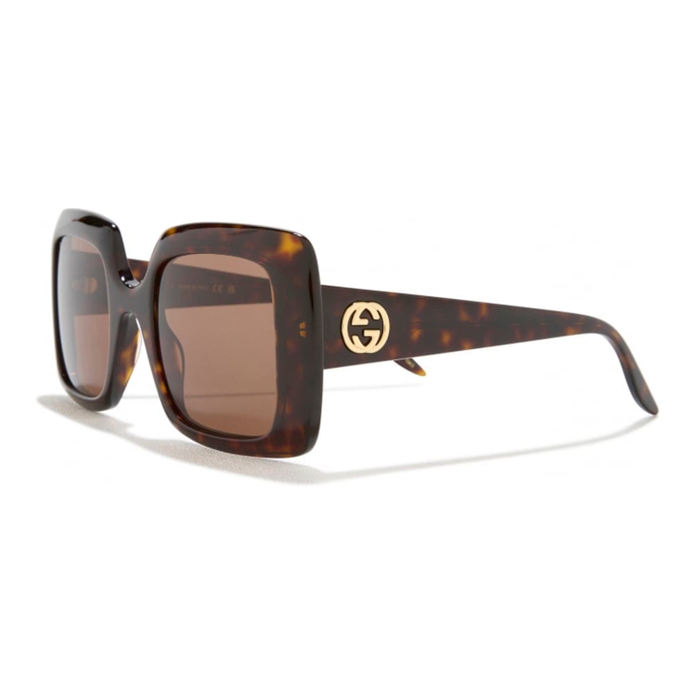 Gucci - '54mm Square Sunglasses' pour Femmes