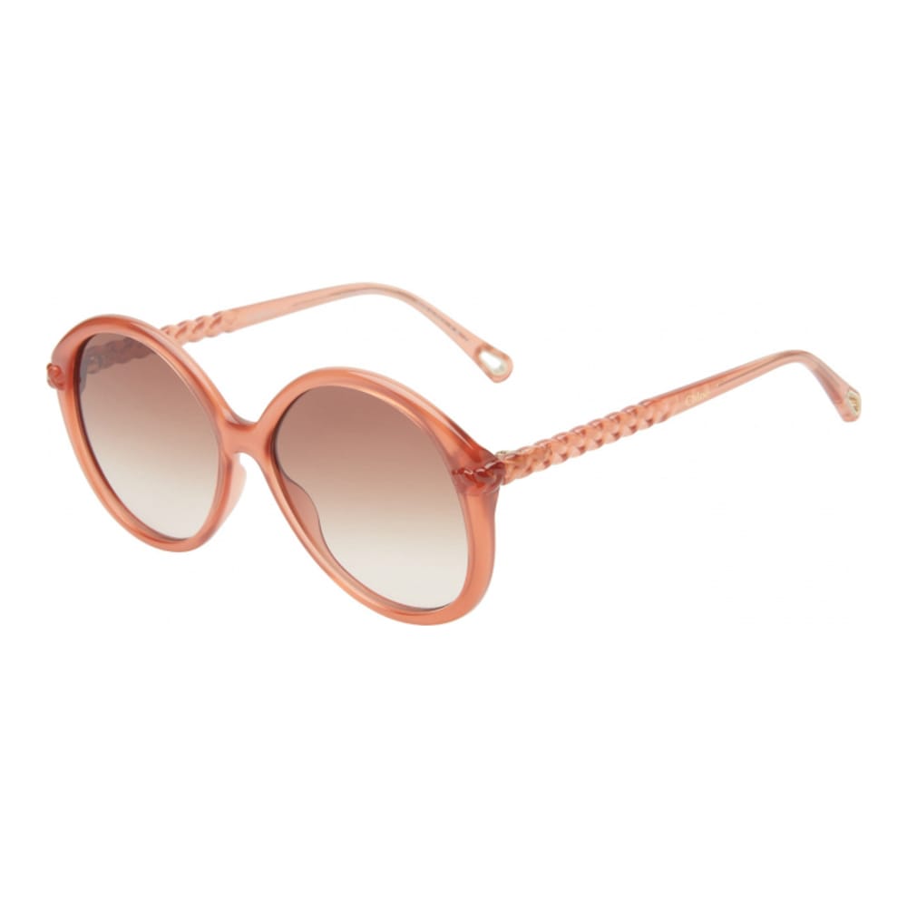 Chloé - '58mm Round Sunglasses' pour Femmes