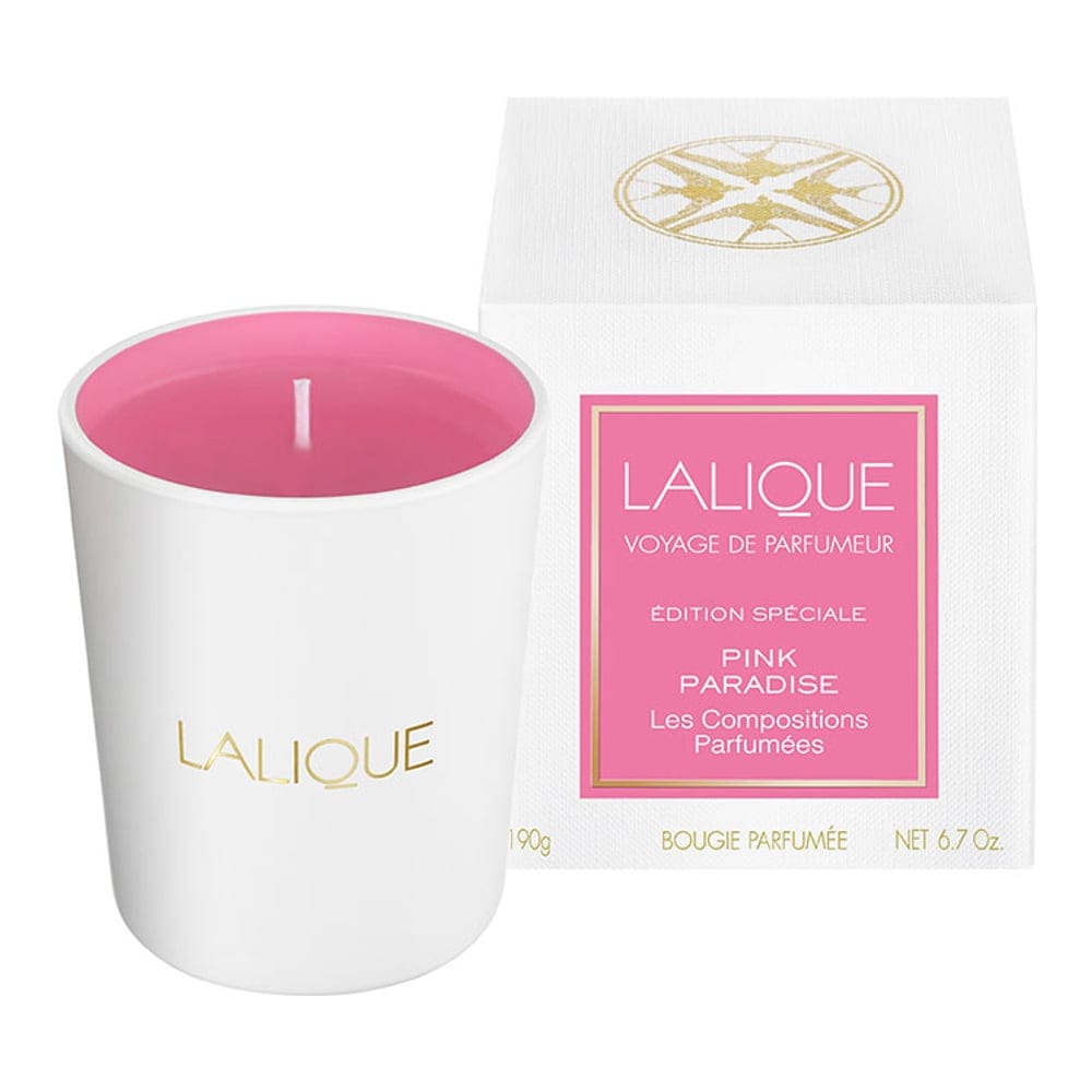 Lalique - Bougie 'Pink Paradise' - 190 g