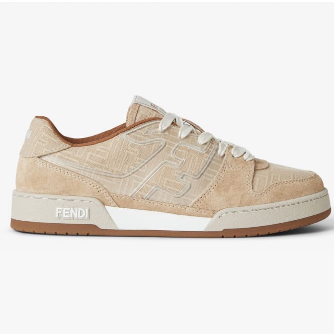 Fendi - Sneakers 'Match Trainers - FF Jacquard Low-Tops' pour Hommes