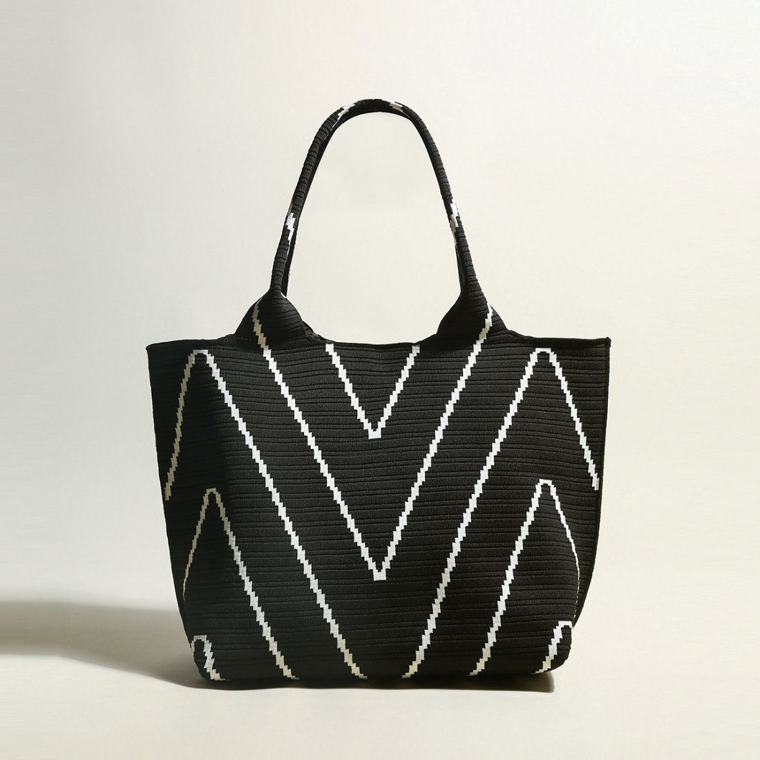 Cilela - Sac Cabas 'Retro Chevron' pour Femmes