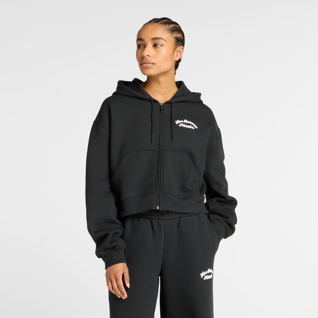 New balance - W Linear Heritage Fleece Full Zip