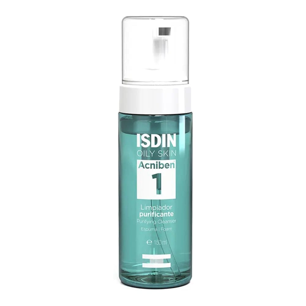 Isdin - Mousse Nettoyante 'Acniben Purifying' - Peau grasse, Peau sujette à l'acné, 150 ml