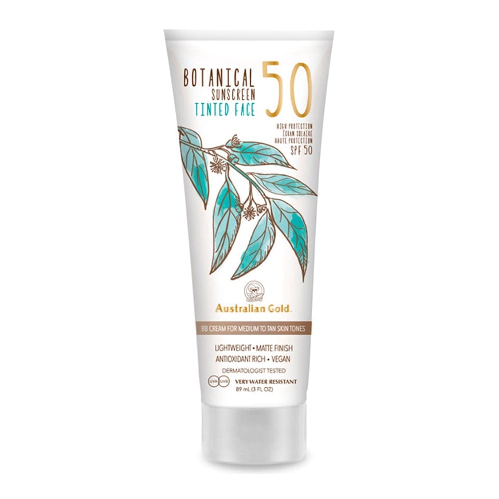 Australian gold - Crème solaire teintée 'Botanical SPF50' - Medium Tan 88 ml