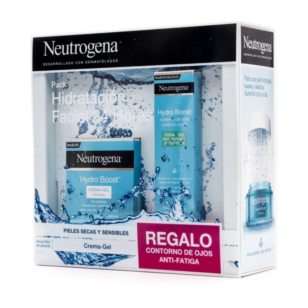 Neutrogena - Coffret de soins de la peau 'Hydro Boost' - Peau sèche et sensible, 2 Pièces