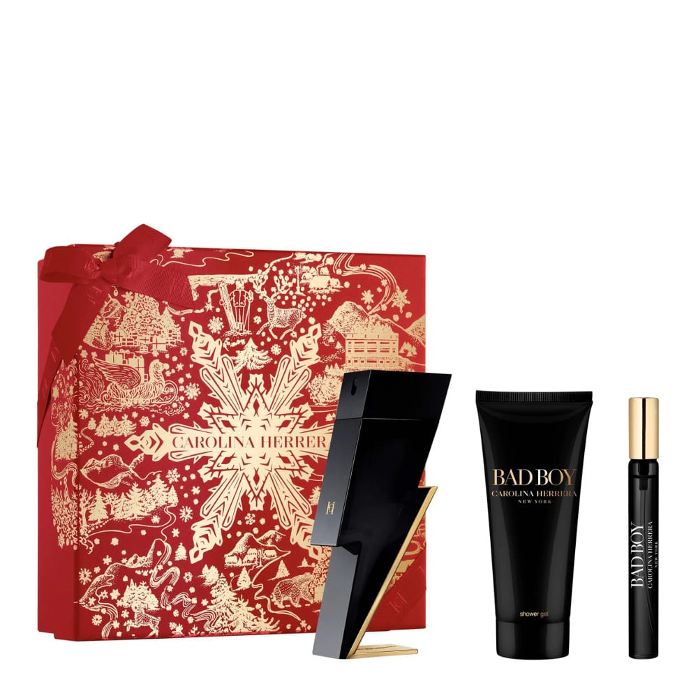 Carolina herrera - "Coffret de parfum 'Bad Boy' - 3 Pièces"