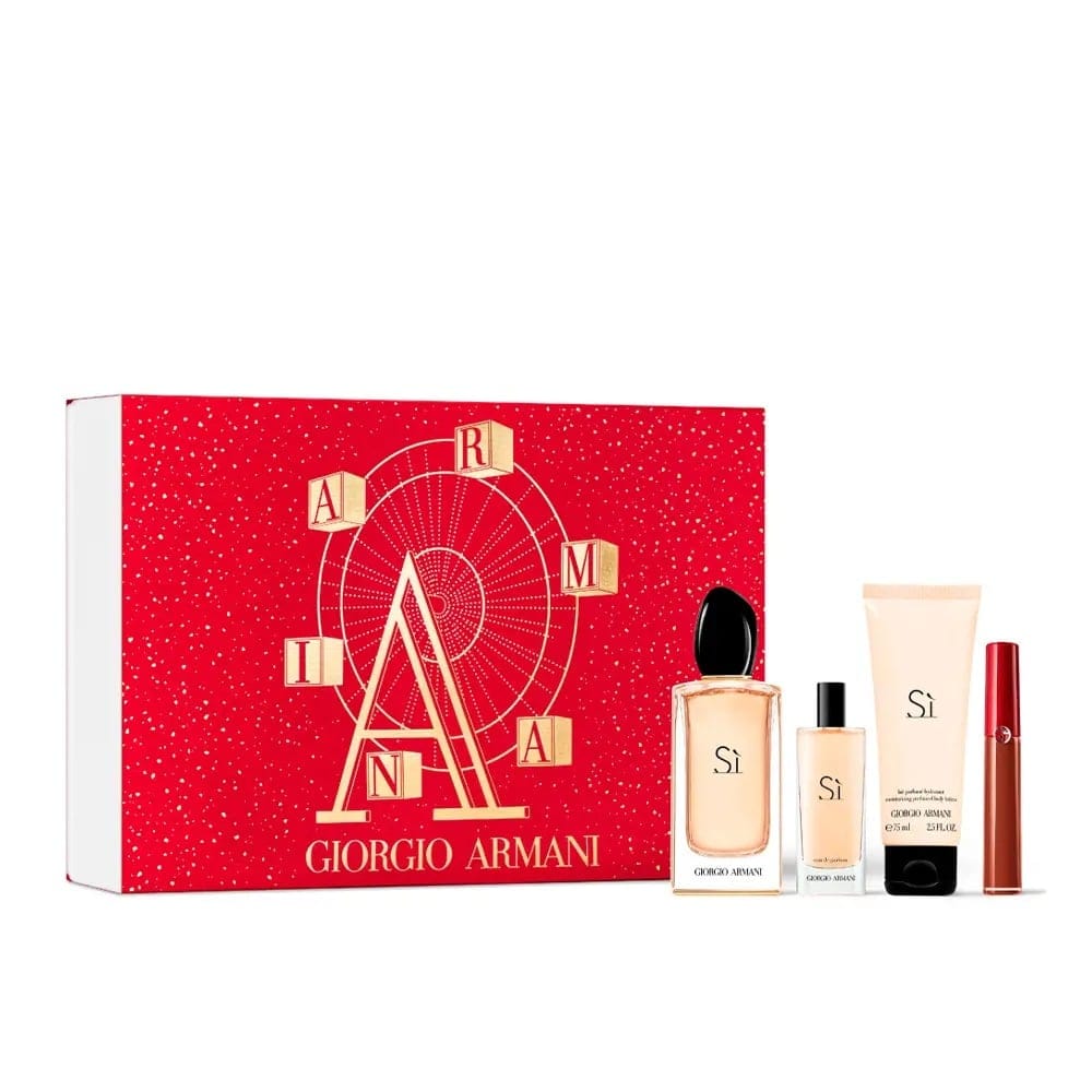Giorgio armani - Coffret de parfum 'Sì' - 4 Pièces