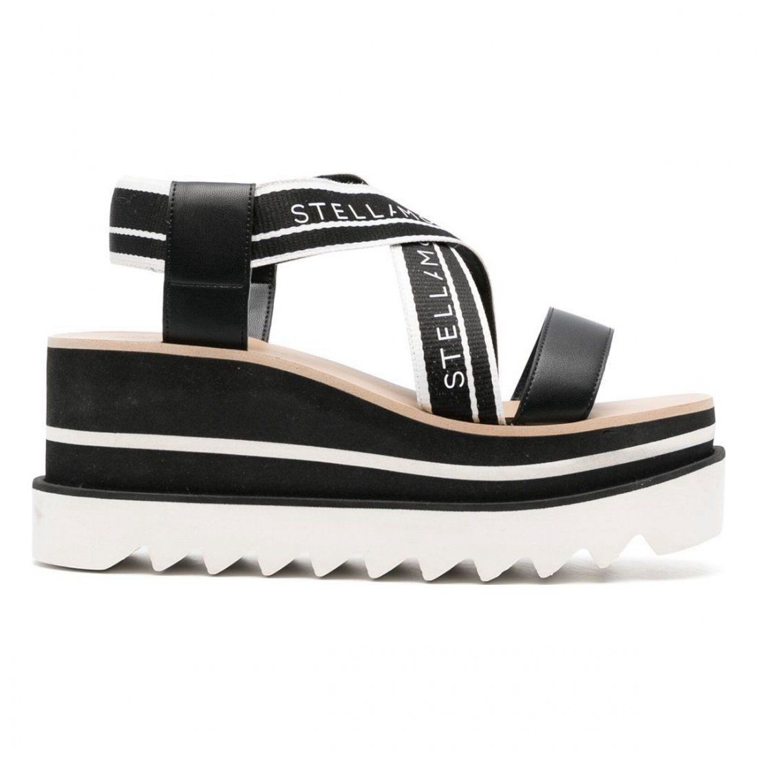 Stella mccartney - Sandales à semelle plateforme 'Sneak Elyse' pour Femmes