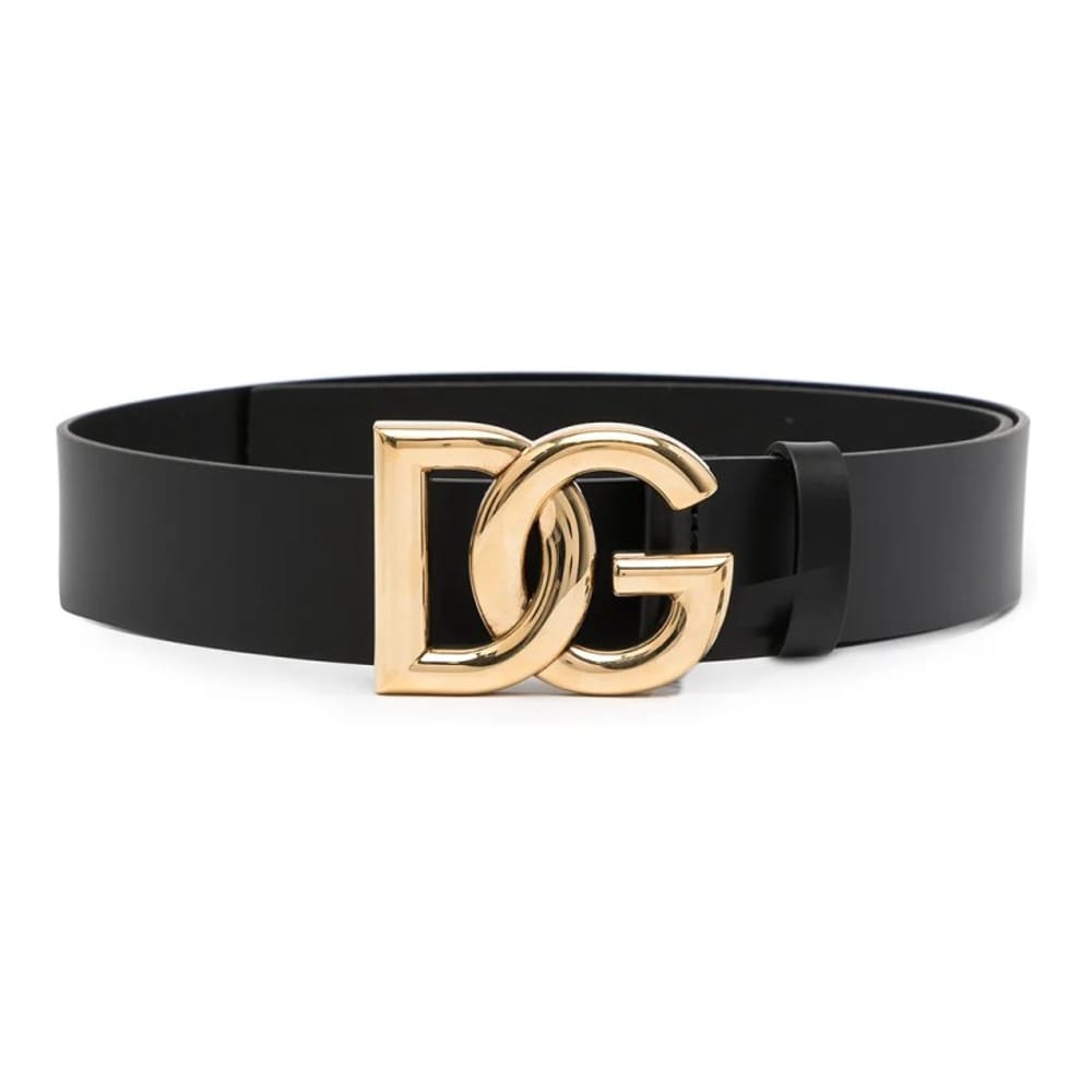 Dolce&gabbana - Ceinture 'Logo-Plaque' pour Hommes