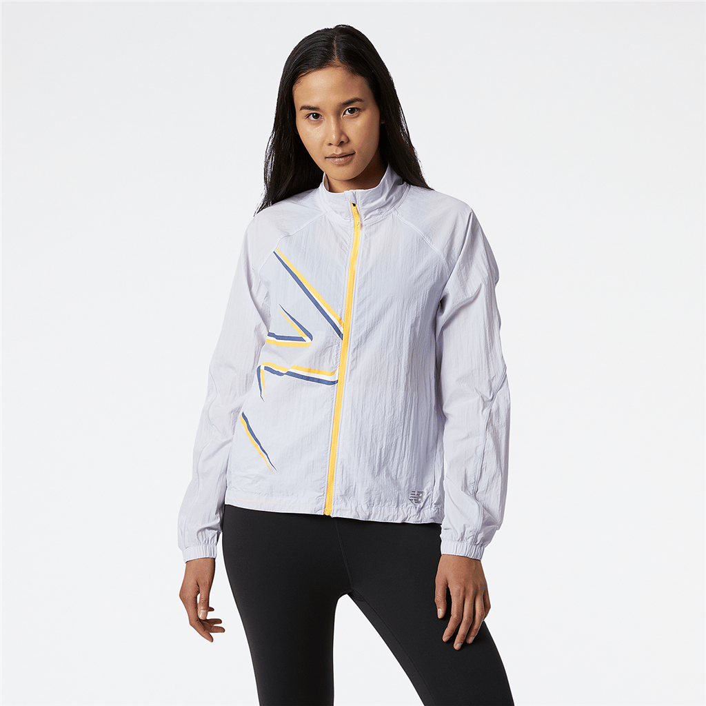 New balance - W Printed Impact Run Light Pack Jacket
