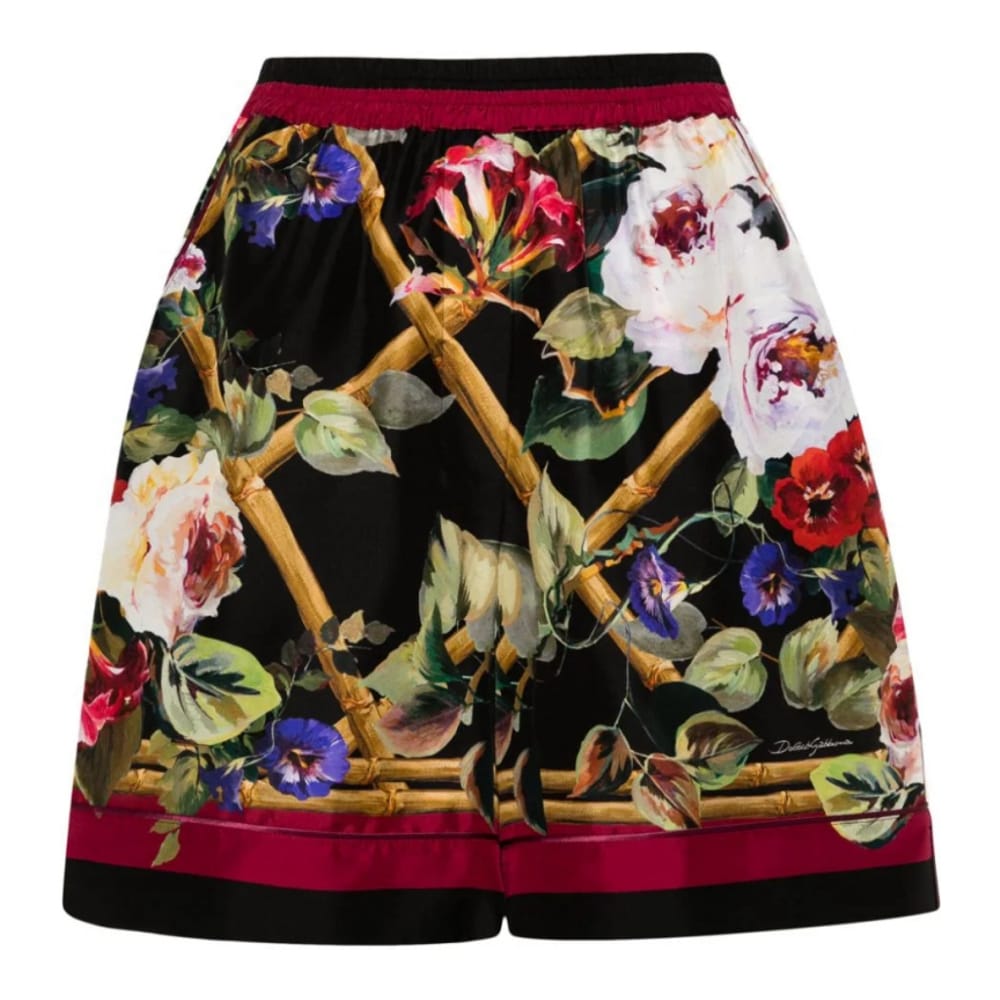 Dolce & Gabbana - Shorts pyjamas 'Floral' pour Femmes