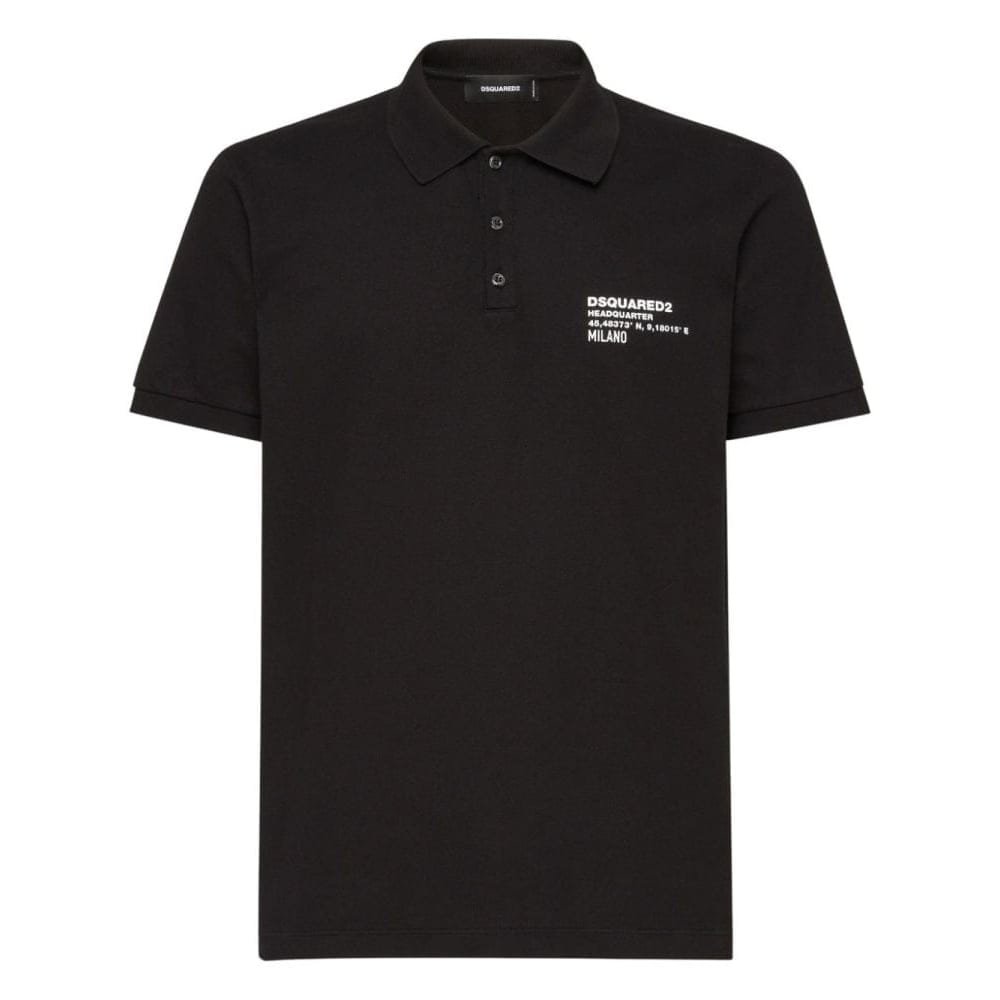 Dsquared2 - Polo 'Logo-Print' pour Hommes
