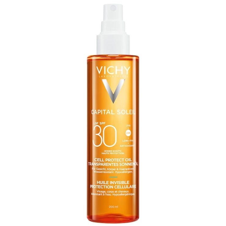 Vichy - Capital Soleil Huile Invisible De Protection Cellulaire SPF30 - 200 ml