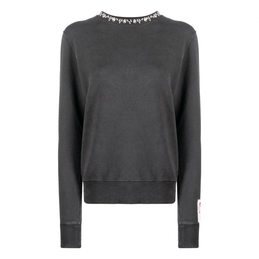 Golden goose deluxe brand - Sweatshirt 'Crystal Embellished' pour Femmes