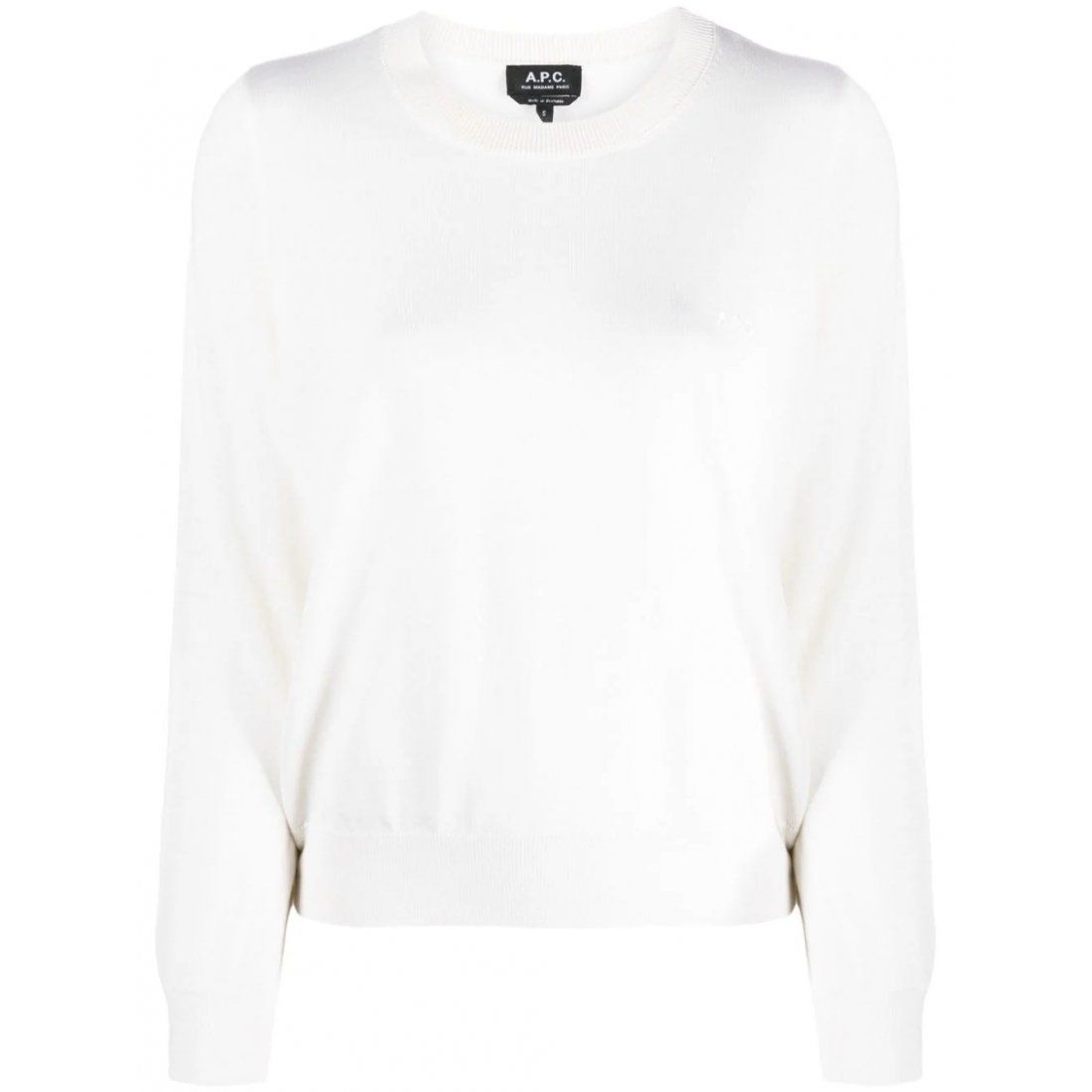 A.p.c. - Pull 'Virginie Logo-Embroidered' pour Femmes