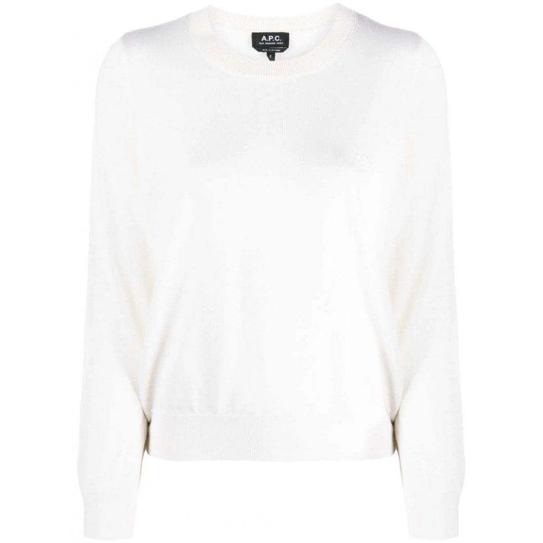 A.P.C. - Pull 'Virginie Logo-Embroidered' pour Femmes