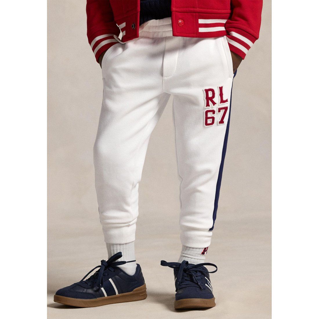 Ralph lauren kids - Jogging 'Logo Double Knit Jogger' pour Petits garçons