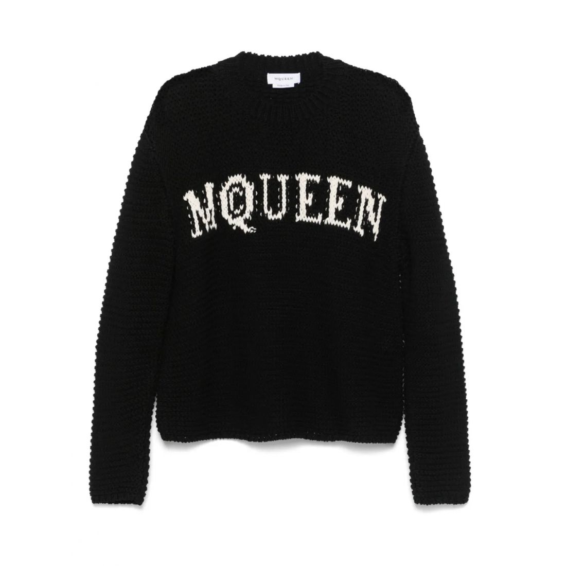 Alexander mcqueen - Pull 'Logo-Intarsia' pour Hommes