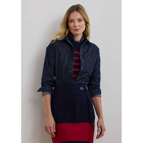 Lauren ralph lauren - "'Relaxed Fit Denim Shirt' pour Femmes"