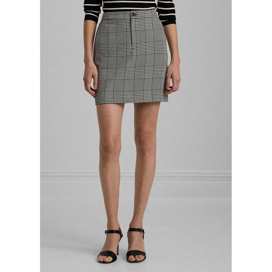 Lauren ralph lauren - 'Glen Plaid Mini Pencil Skirt' pour Femmes