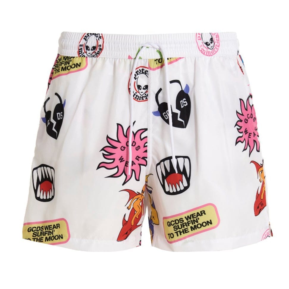 Gcds - Short 'Surfing Wirdo' pour Hommes