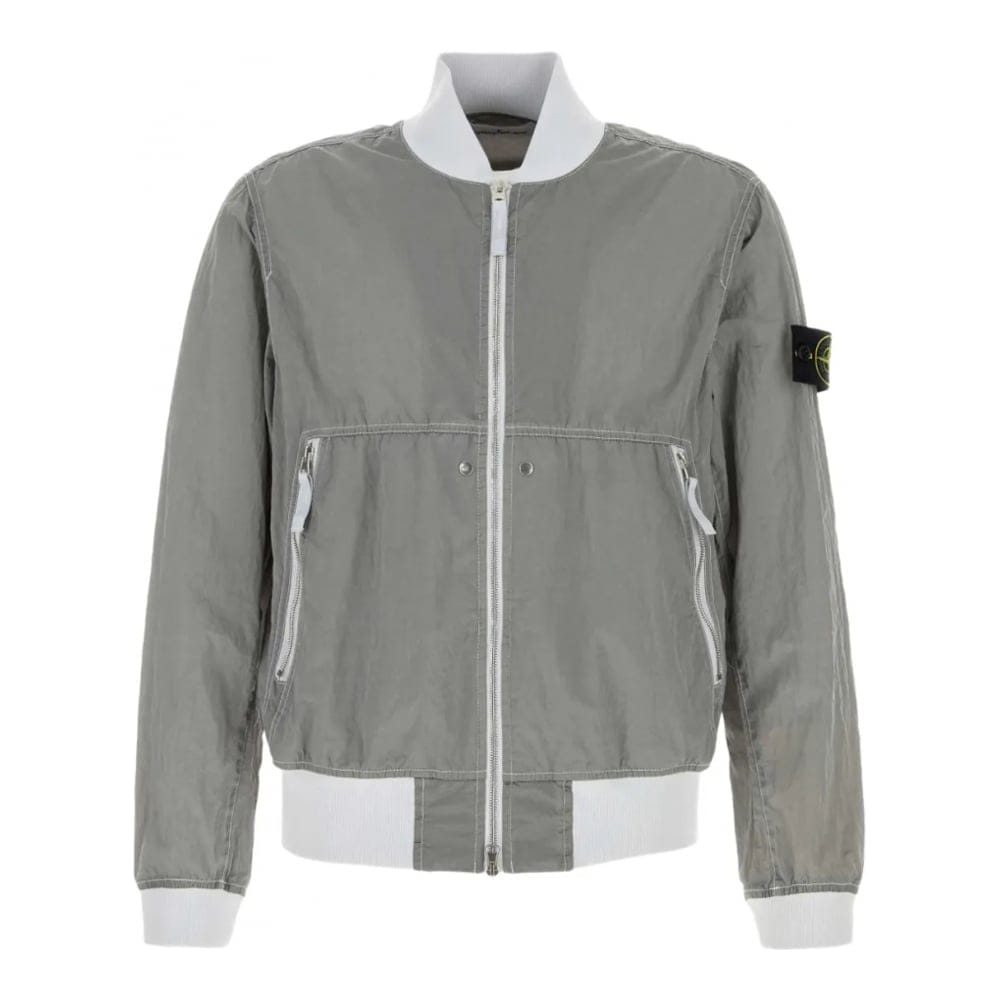 Stone island - Blouson bomber 'Zip-Up' pour Hommes